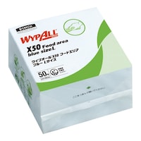 日本製紙クレシア ワイプオールX50 フードエリア ブルー Lサイズ 6つ折り 60665 1ケース