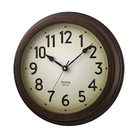 ノア精密 MAG電波掛時計 大正館 (タイショウカン) W778 BRZ 1個