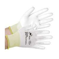 ミドリ安全 エコマーク認定 作業用手袋 BPグローブ ウレタン背抜き LLサイズ 1袋(10双入) CD4045831340 1袋