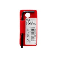 ボンダス 六角L形レンチ ショートタイプ 2.5mm HLS2.5MM #15854 1個