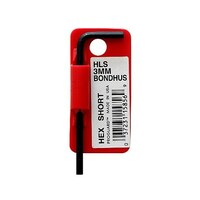 ボンダス 六角L形レンチ ショートタイプ 3.0mm HLS3MM #15856 1個