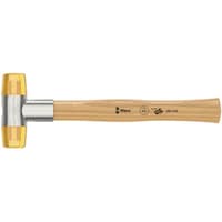 Wera 100 ソフトフェイスハンマー 樹脂ヘッド サイズ#3×280mm 000015 1本