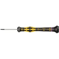 Wera ESD静電気放電対策 精密用トルクスプラスドライバー 刃先サイズ1 軸長40mm 030135 1本