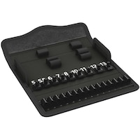 Wera 9419 対応サイズ1/4インチ メタルラチェットソケット&ビット収納ケース サイズ180×74×37mm 136468 1個