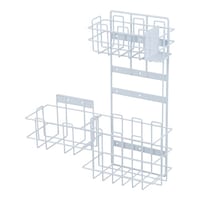 アズワン 椅子付きナースカート用サイドネットホルダー 1個