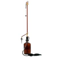 柴田科学 自動ビュレット スーパーグレード 茶褐色 PTFEコック付 25mL 02253025 1式