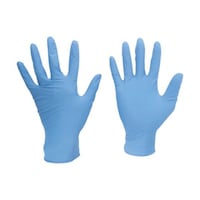 ミドリ安全 ニトリル使い捨て手袋 ベルテ790 ブルー 100枚入 Lサイズ VERTE790KL 1箱