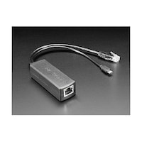 Adafruit microUSBプラグ付きPoEスプリッタ12W/5V/2.4A ADA3785 1個