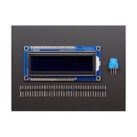 Adafruit 16×2 キャラクタLCDディスプレイ(黒バックライト/RGB文字タイプ) ADA399 1個