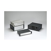 タカチ電機工業 MSR型システムラックケース(99×430×450/ブラック) MSR994345B 1個