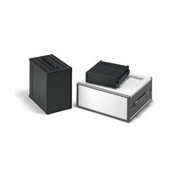 タカチ電機工業 MSY型バンド取手付システムケース(199×320×280/シルバー/ライトグレー/グレー) MSY1993228GS 1個