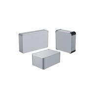 タカチ電機工業 EMCシールドボックス(500×44×500 シルバー/ブラック) AUXE445050RPSB 1個