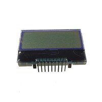 アズワン 小型LCDディスプレイ(8桁×2行 文字色:青 背景色:白) AQM0802AFLWGBW 1個