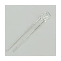 GB フラットLED(3mm・白・3.2V(max)・20mA・60mcd(min) LFTLEDW301 1個