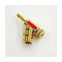 GB ロック機能付きバナナプラグ 赤 BNPWLRD 1個