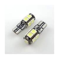 GB T10無極性バルブ(白・キャンセラー内蔵)12V/160mA 白 HCT1095050SMDC 1セット