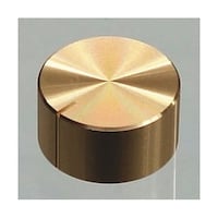 Linkman アルミ製ツマミ(ピンクゴールド 30φ×15 シャフト6.1φ) 30X15JXS7PG 1個