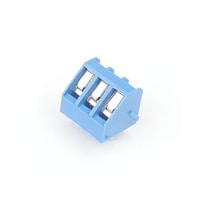 GB ターミナルブロック(3極 5.08mmピッチ 青) GBTB50SB3Pマイナスネジ 1個