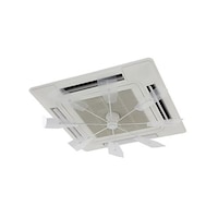 潮 ハイブリッドファンFA1(天井カセット型エアコン用/ハーフクリア) HBFFA1C/W 1個