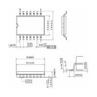 東芝 6回路 バッファ オープンドレイン CMOS SOP14 TC74HC07AF(F) 1個