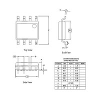 IC EEPROM 128KBIT 400KHZ 8SOIC AT24C128N10SU1.8 1個