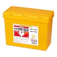 サラヤ 針捨てBOX 5L 針廃棄用BOX 感染性廃棄物 針刺し切創防止 インシュリン×12
