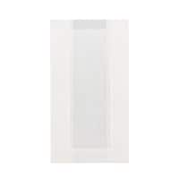 シモジマ NF窓付耐油ガゼットパック 中 白無地 100枚入×10