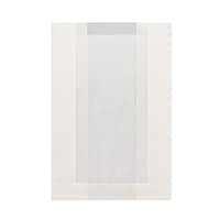 シモジマ NF窓付耐油ガゼットパック 大 白無地 100枚入×10