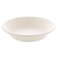 シモジマ バガスボウル ホワイト 600ml 50枚入×16