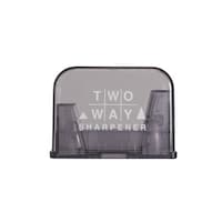 クツワ 2WAYシャープナー(ブラック) 1セット(5個入)