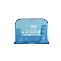 クツワ 2WAYシャープナー(ブルー) 1セット(5個入)