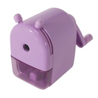 クツワ ミニ卓上鉛筆削り(パープル) 1セット(4個入)