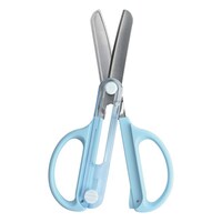 クツワ キャップ一体こどもハサミ(左手用) 1セット(5個入)