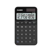 カシオ カシオ カラフル電卓 ノート型 ブラック