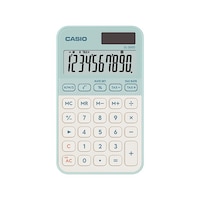 カシオ カシオ カラフル電卓 ノート型 ライトグリーン