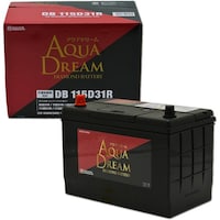 アクアドリーム DB115D31R 国産車用 充電制御車対応バッテリー DIAMOND BATTERY (主な互換品番:95D31R/105D31R/110D31R) メンテナンスフリータイプ DB115D31R