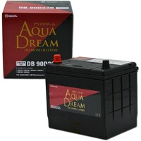 アクアドリーム DB90D23R 国産車用 充電制御車対応バッテリー DIAMOND BATTERY (主な互換品番:75D23R/80D23R/85D23R) メンテナンスフリータイプ DB90D23R 1個