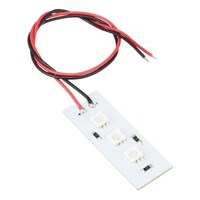 エーモン工業 1826 3連フラットLED(青) 1826 1個 ※2個以上から注文可能(販売価格は1個単位の価格)