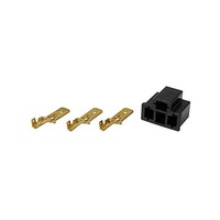 ワイビーエー 905807 H4コネクター オス端子セット 黒 905807 1個 ※2個以上から注文可能(販売価格は1個単位の価格)