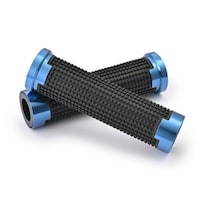 デイトナ 38501 GRIPPY GRIP GGDALCROSS 全長125mm φ22.2ハンドル用 エンド貫通 カラー:ブルー 38501 1個 ※2個以上から注文可能(販売価格は1個単位の価格)