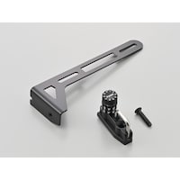 デイトナ 48520 ダイヤルヘルメットホルダー ナンバープレートクランプタイプ 左側 48520 1個 ※2個以上から注文可能(販売価格は1個単位の価格)