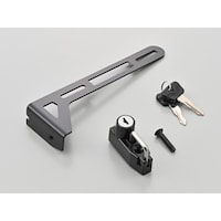 デイトナ 49625 ヘルメットホルダー ナンバープレートクランプタイプ 左側 49625 1個 ※2個以上から注文可能(販売価格は1個単位の価格)