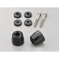 デイトナ 62214 アルミビレットバーエンド 純正ハンドル用 サーフェイス HONDA車 M6タイプ カラー:ブラック 62214 1個 ※2個以上から注文可能(販売価格は1個単位の価格)