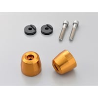 デイトナ 63915 アルミビレットバーエンド 純正ハンドル用 サーフェイス YAMAHA車 M6タイプ カラー:シャンパンゴールド 63915 1個 ※2個以上から注文可能(販売価格は1個単位の価格)