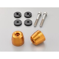 デイトナ 63925 アルミビレットバーエンド 純正ハンドル用 サーフェイス HONDA車 M6タイプ カラー:シャンパンゴールド 63925 1個 ※2個以上から注文可能(販売価格は1個単位の価格)