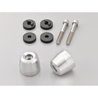 デイトナ 63926 アルミビレットバーエンド 純正ハンドル用 サーフェイス HONDA車 M6タイプ カラー:シルバー 63926 1個 ※2個以上から注文可能(販売価格は1個単位の価格)