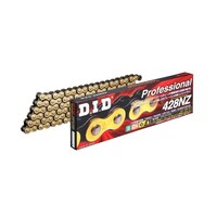 ダイドウコウギ 6186209 428NZ110L バイク用チェーン カラー:GOLD&BLACK RJ(クリップタイプ) 6186209 1個 ※2個以上から注文可能(販売価格は1個単位の価格)