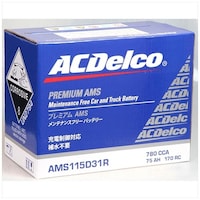 ゼネラルモーターズジャパン AMS115D31R 国産車バッテリー 充電制御者対応 Maintenance Free Battery AMS115D31R 1個