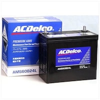 ゼネラルモーターズジャパン AMS60B24L 国産車バッテリー 充電制御者対応 Maintenance Free Battery AMS60B24L 1個