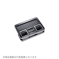 カクタスコーポレーション DT83814 セカンドテーブル スクエア レザーブラック 200ハイエース モノグラム DT83814 1個